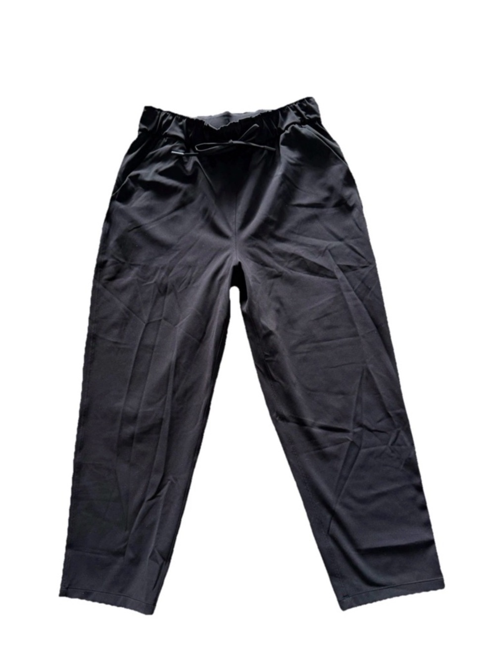 lululemon Athletica Women’s Black Drawcord Joggers- Medium